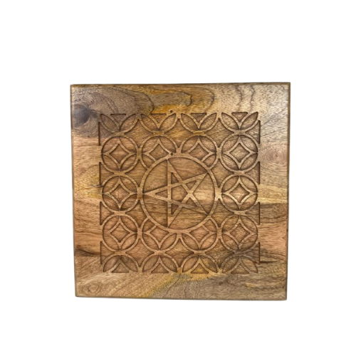 Wooden Stool 23 × 30 cm (L × H)